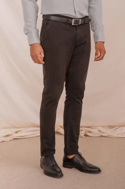 Celopman Pantalón Chino Skinny negro Hot