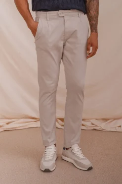 Celopman Pantalón Chino Slim gris Discount