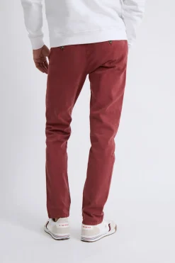 Williot Pantalón Chino Slim Granate Clearance
