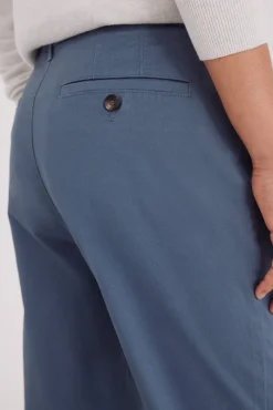Springfield Pantalón chino slim fit azul Discount
