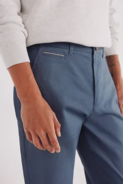 Springfield Pantalón chino slim fit azul Discount