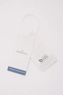 Springfield Pantalón chino slim fit azul Discount