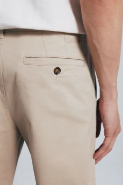 Springfield Pantalón chino slim fit beige Hot
