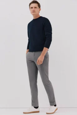 Cortefiel Pantalón chino slim fit Gris Discount