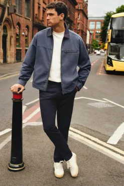 Springfield Pantalón chino slim fit negro Best