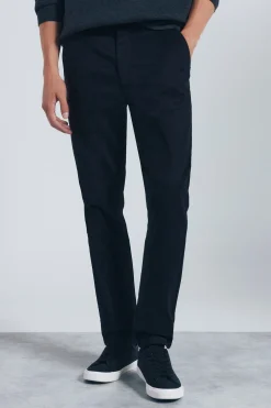 Springfield Pantalón chino slim fit negro Best