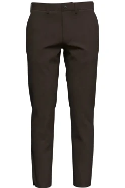 Selected Pantalón chino Slim Fit confeccionado con algodón orgánico Azul marino Hot
