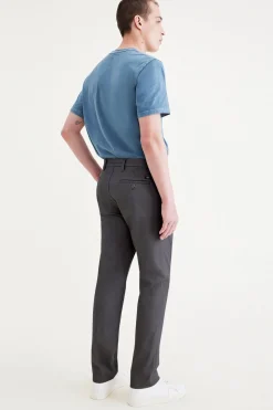 Dockers Pantalón chino Slim Fit Original para hombre Gris