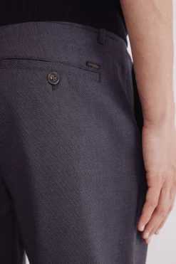 Springfield Pantalón chino vestir comfort slim fit gris Sale