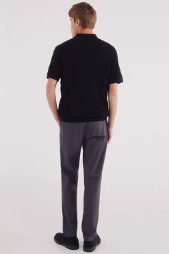 Springfield Pantalón chino vestir comfort slim fit gris Sale