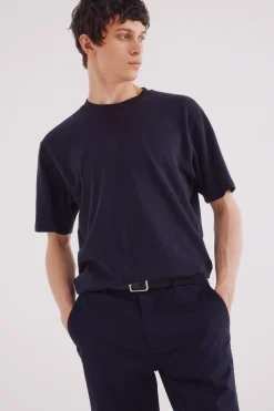 Springfield Pantalón chino vestir comfort slim fit azul Clearance