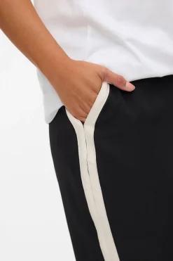 Vero Moda Curve Pantalón cintura elástica talla grande Negro
