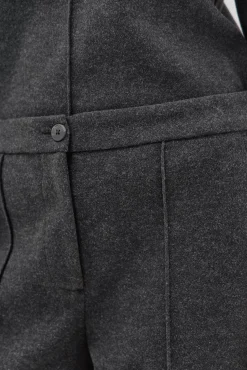 Cortefiel Pantalón comfort Gris oscuro Sale