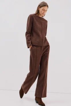 Cortefiel Pantalón comfort Marr&oacute;n oscuro Best