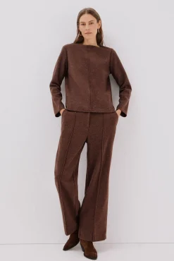 Cortefiel Pantalón comfort Marr&oacute;n oscuro Best