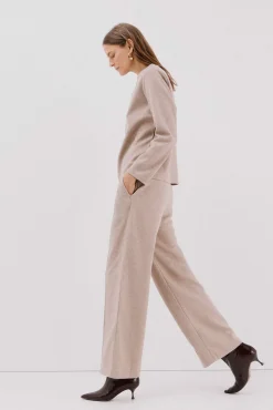 Cortefiel Pantalón comfort Beige Hot