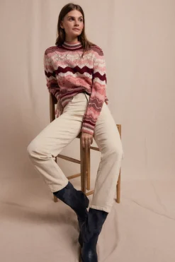 Slowlove Pantalón Corduroy Cuts Marfil New