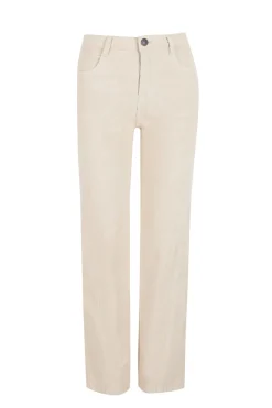 Slowlove Pantalón Corduroy Cuts Marfil New
