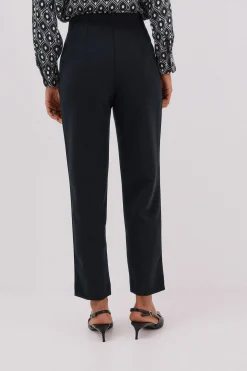 Cortefiel Pantalón cremalleras Negro