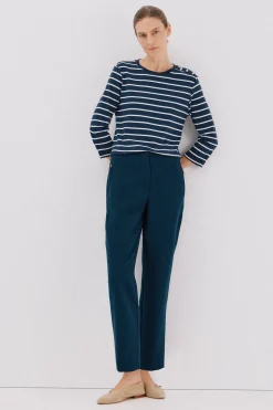 Cortefiel Pantalón cremalleras Azul marino Outlet