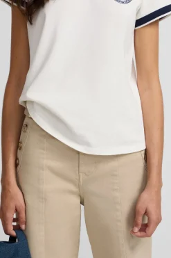 Silbon Pantalón culotte marinero Beige Best