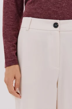 Cortefiel Pantalón de mujer Blanco Sale