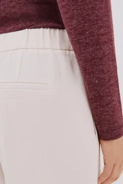 Cortefiel Pantalón de mujer Blanco Sale
