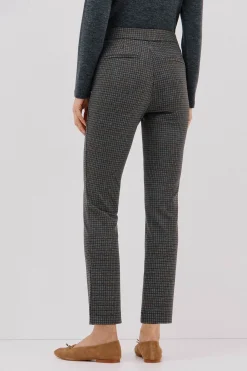 Cortefiel Pantalón de mujer de punto Estampado gris Discount