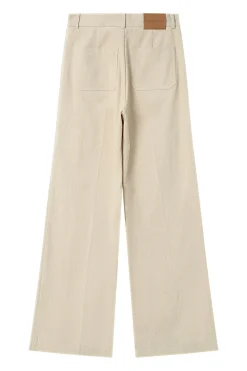 Grace & Mila Pantalón de pana Blanco Discount