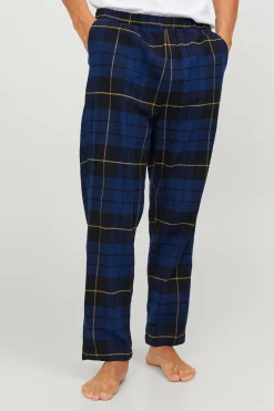 Jack & Jones Pantalón de pijama largo azul Best