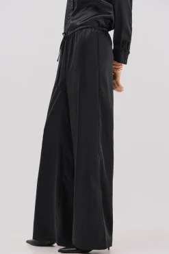 Cortefiel Pantalón de strass Negro Best