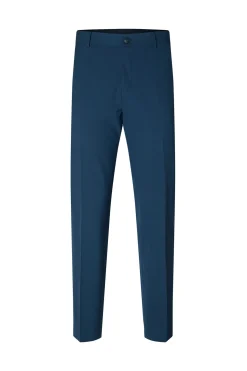 Selected Pantalón de traje Slim Fit Azul Clearance