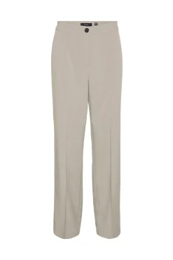Vero Moda Pantalón de vestir de mujer corte recto Beige Clearance
