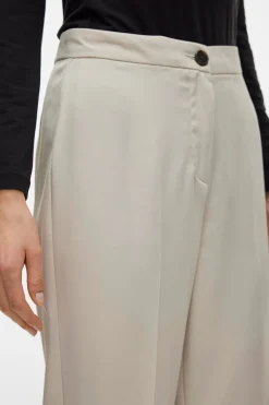 Vero Moda Pantalón de vestir de mujer corte recto Beige Online