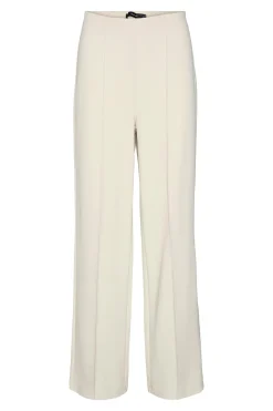 Vero Moda Pantalón de vestir elástico Beige Clearance