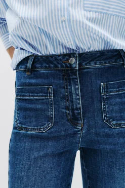 Caroll Pantalón denim clásico Azul