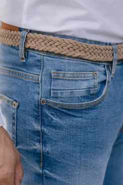 Celopman Pantalón Denim Skinny azul Hot