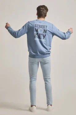 Street Monkey Pantalón denim skinny fit Azul