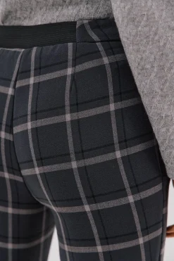 Cortefiel Pantalón elástico confort Estampado gris Outlet