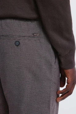 Springfield Pantalón estructura vigoré slim fit estampado