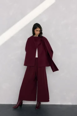 Pedro del Hierro Pantalón falda Burdeos Discount