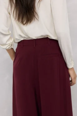 Pedro del Hierro Pantalón falda Burdeos Discount
