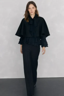 Pedro del Hierro Pantalón flare Negro Online
