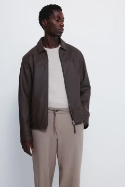 Springfield Pantalón jogger fluido nude