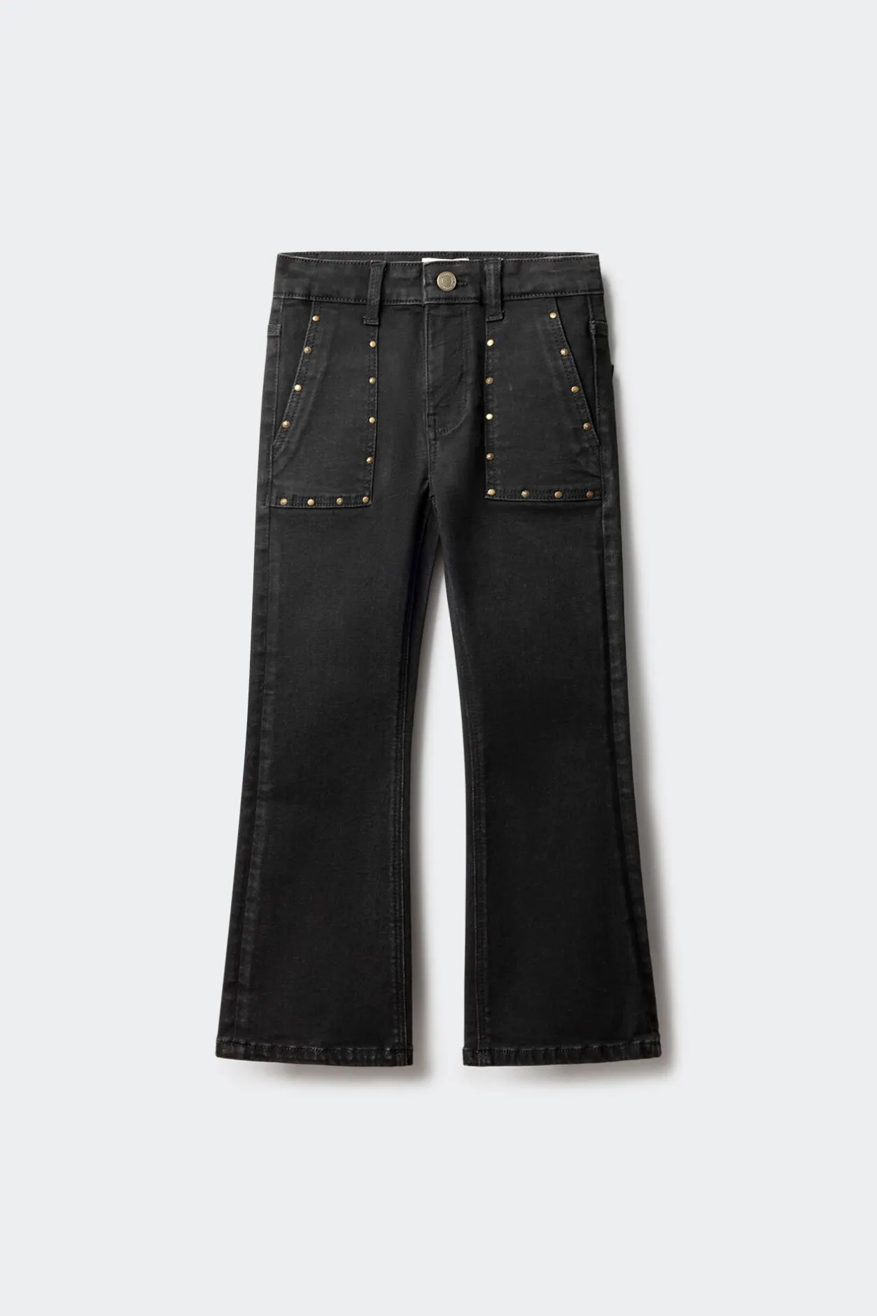 Springfield Kids Pantalón Kick flare Tachas niña negro Clearance