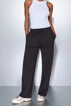 Dash and Stars Pantalón largo ancho suave negro Clearance