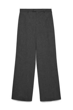 Vero Moda Pantalón largo de vestir Gris oscuro