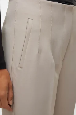 Vero Moda Pantalón largo de vestir Gris Outlet