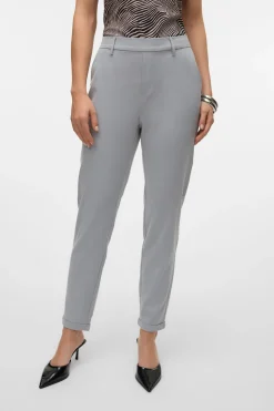 Vero Moda Pantalón largo de vestir Gris Discount