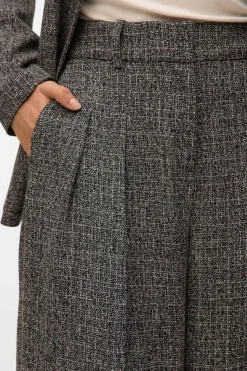 Vero Moda Pantalón largo efecto jaspeado Gris Outlet